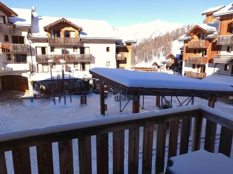 T2 + Coin Montagne - Wifi/Piscine - Les Orres 1800 Apartment Exterior photo