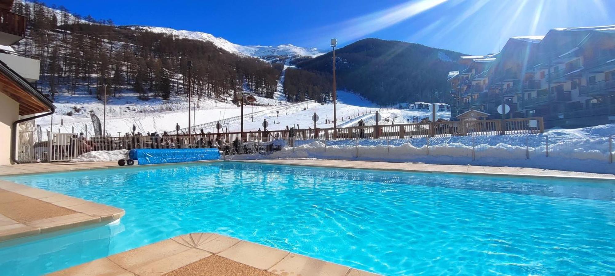 T2 + Coin Montagne - Wifi/Piscine - Les Orres 1800 Apartment Exterior photo